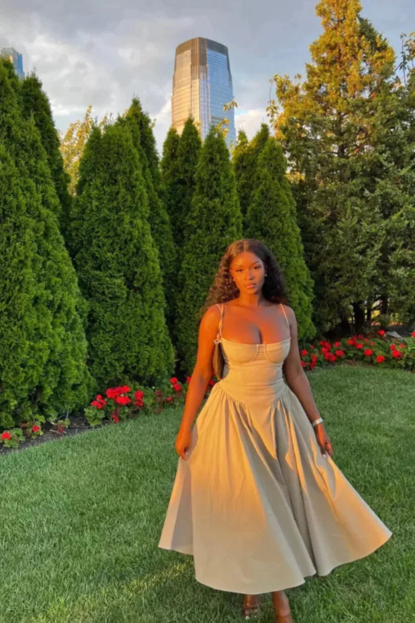 Ella™ - Verspieltes Sommer Midikleid (50% Rabatt)