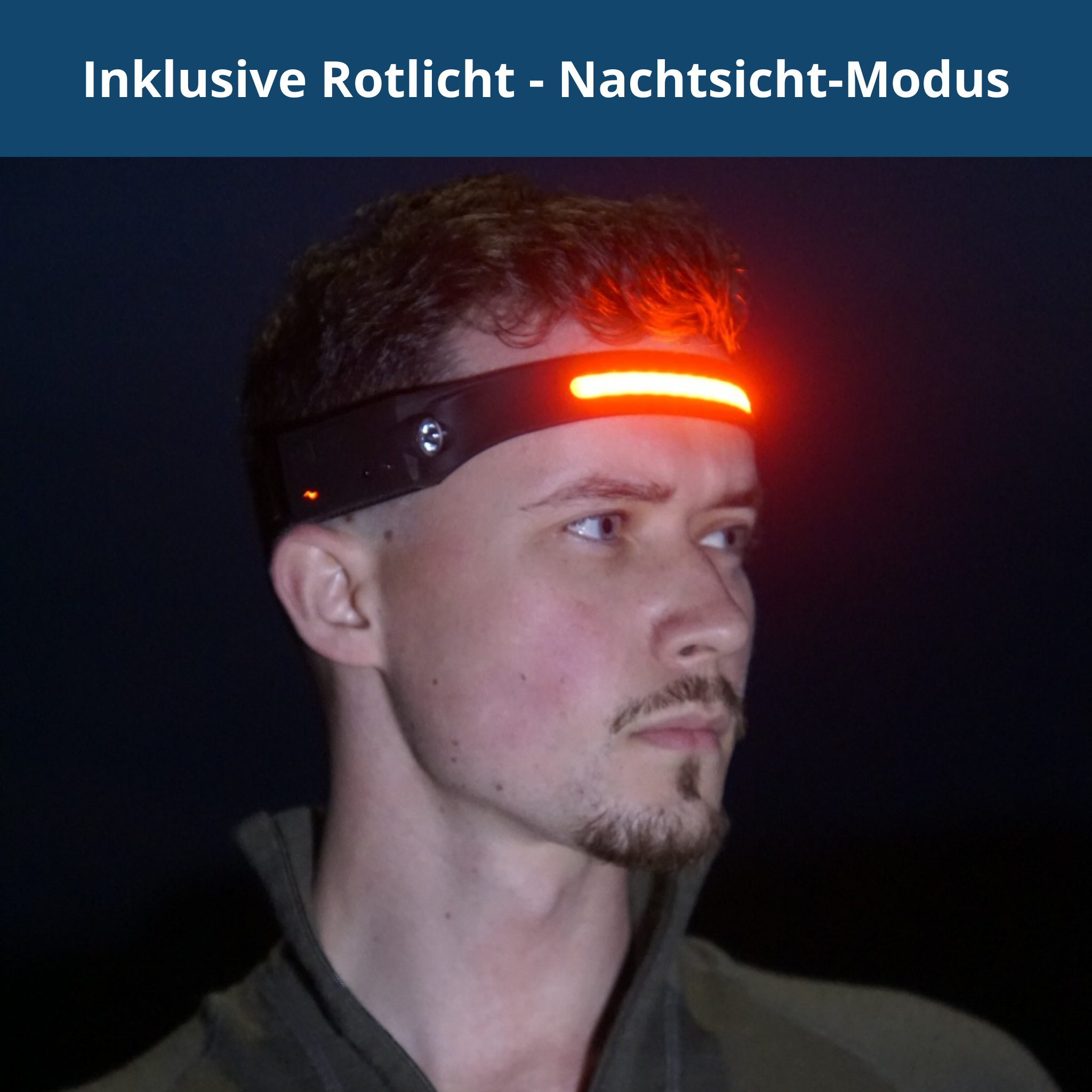 Lumos™ – Ultraleichte LED-Sensor-Stirnlampe für Outdoor-Abenteuer