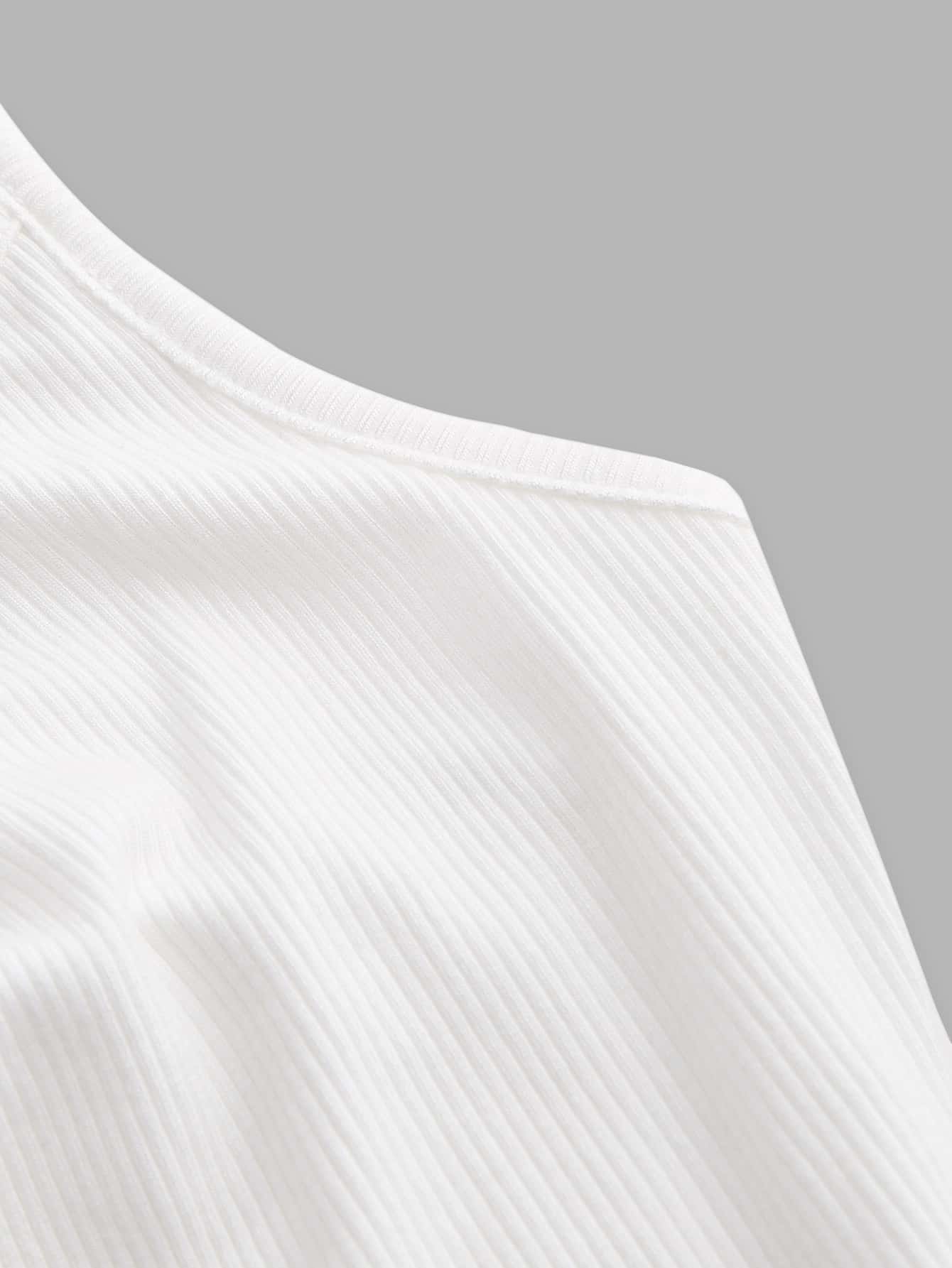 Trägertop mit Ring Bindung, Kreuzgurt auf Rücken