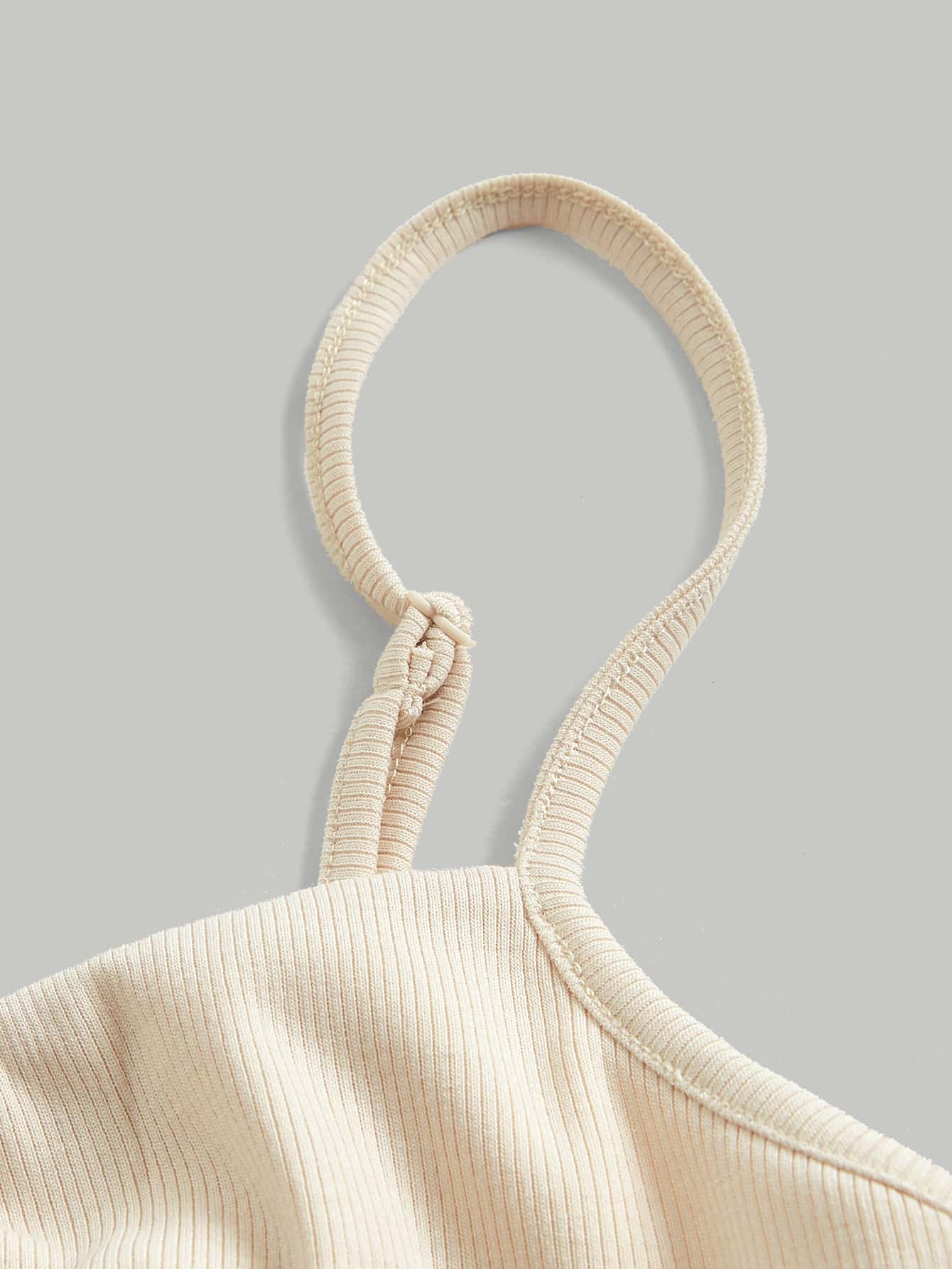 Cami Top mit Zipfelsaum