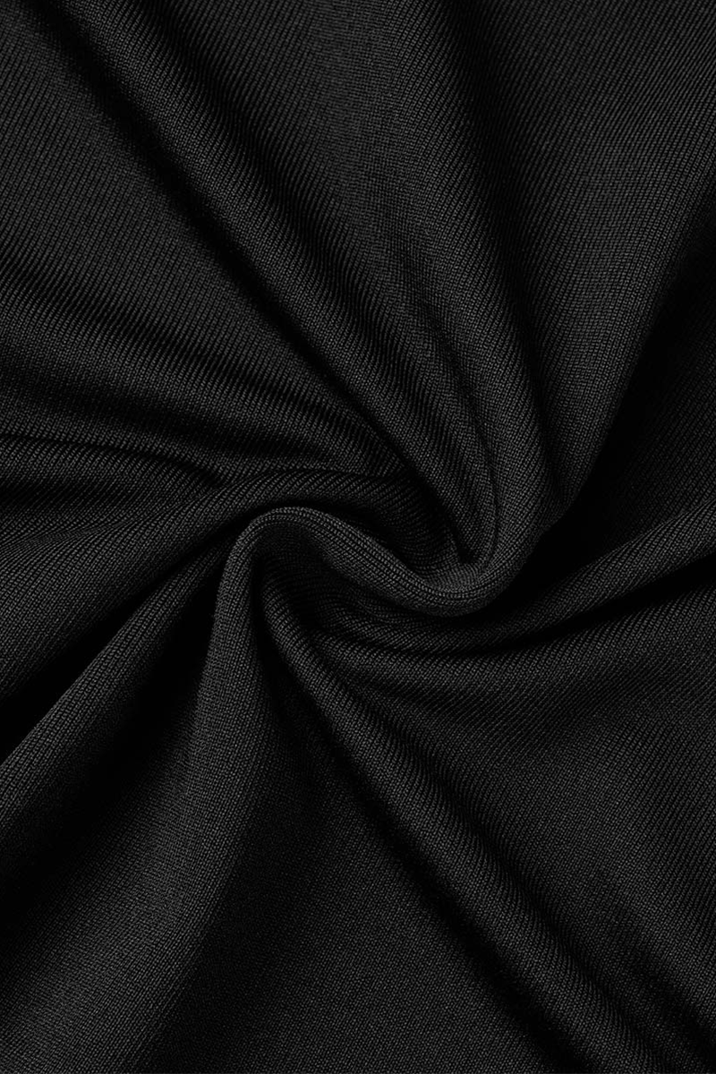 Sexy Solid Patchwork eine Schulter Bleistiftrock Kleider (50% RABATT)