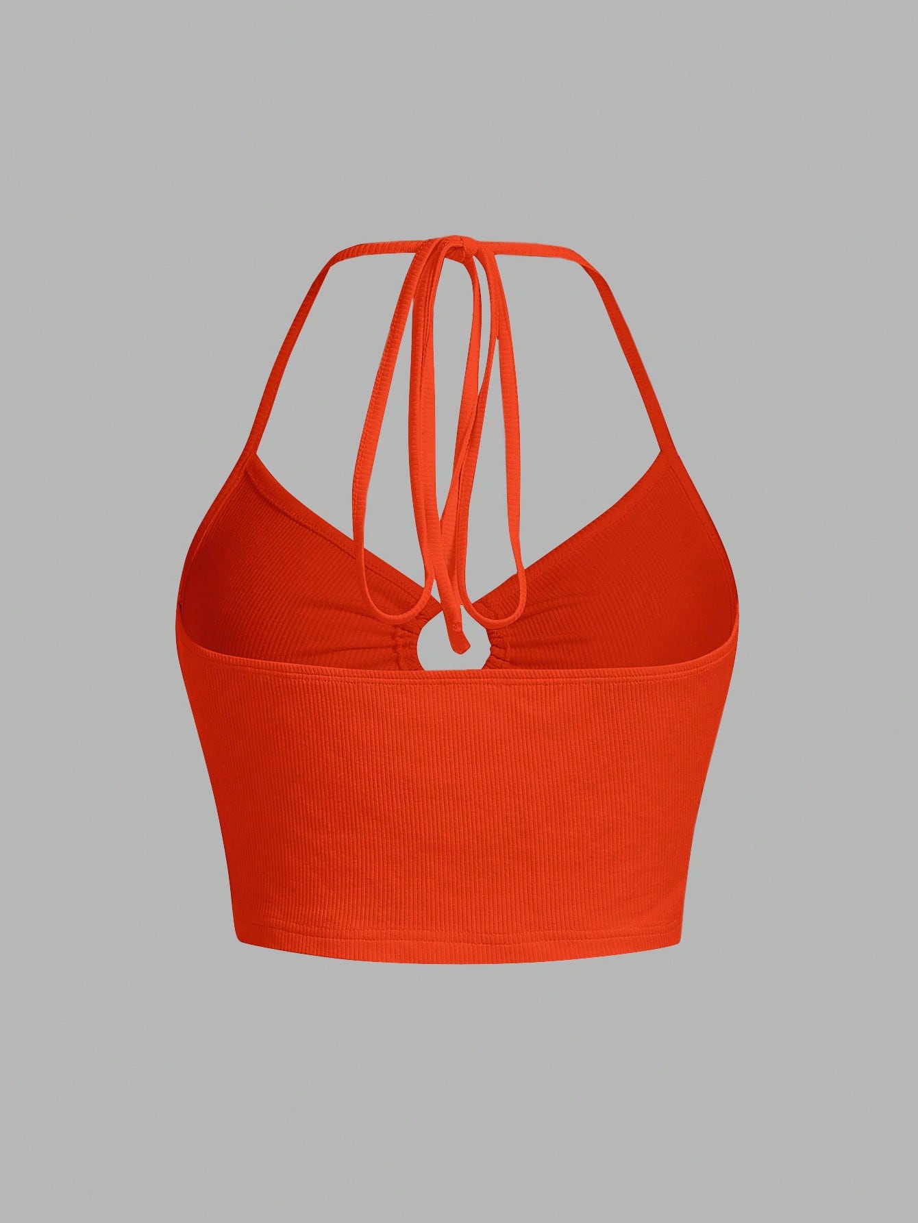 Trägertop mit Ring Bindung, Kreuzgurt auf Rücken