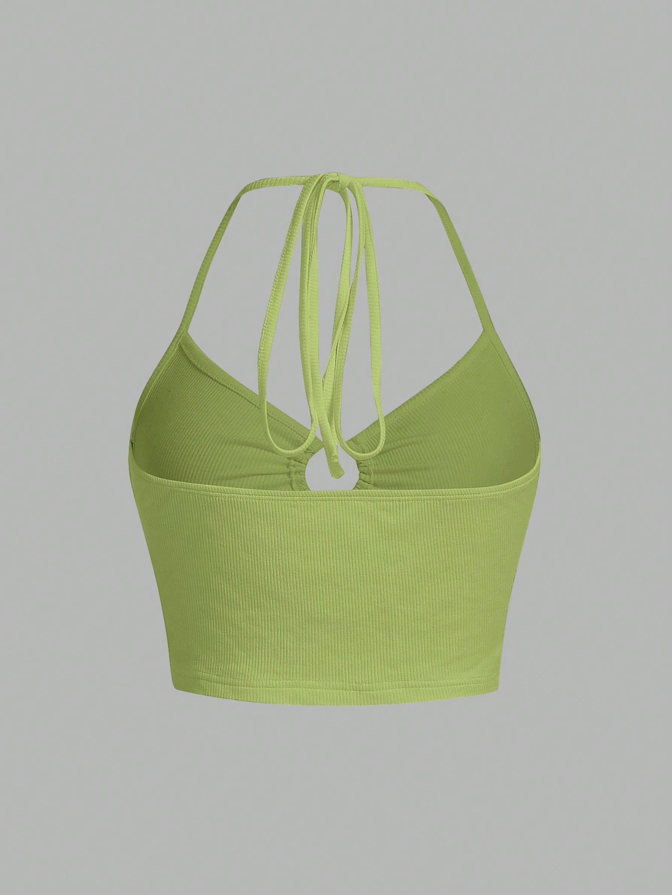 Trägertop mit Ring Bindung, Kreuzgurt auf Rücken