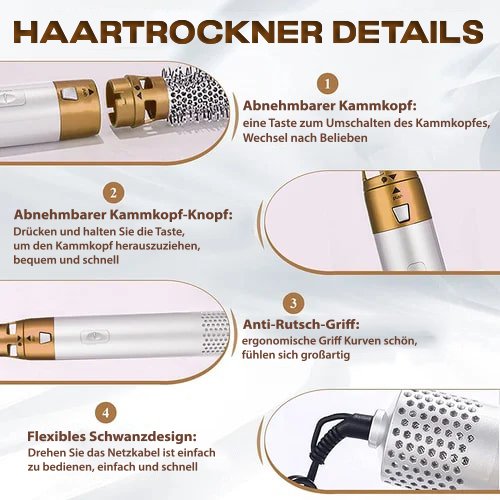 50% RABATT | StyleMaster™ | 5-in-1 Pro Haarstylingstab