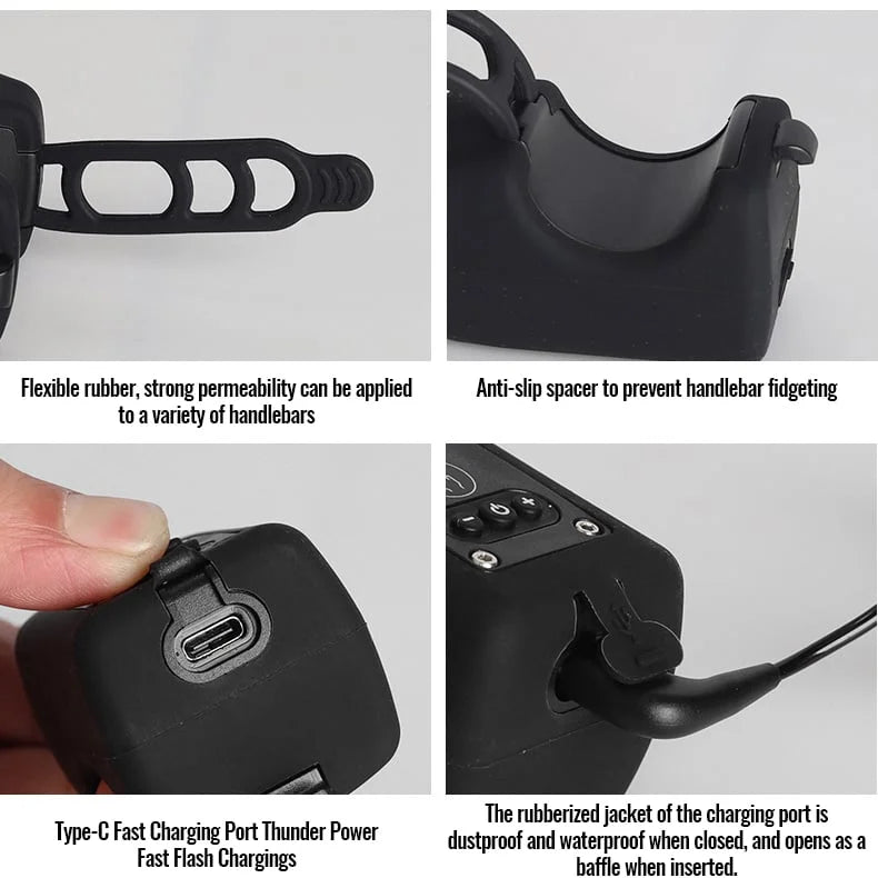 VeloTone™ | Helles LED-Licht und klare Hupe für die Sicherheit von Kindern