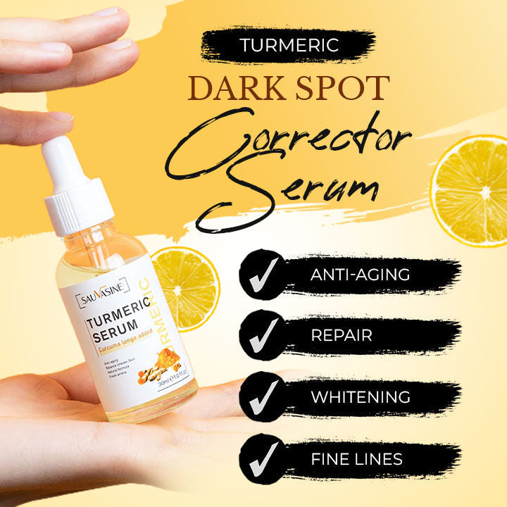 Kurkuma Serum zur Korrektur dunkler Flecken | 1+1 GRATIS