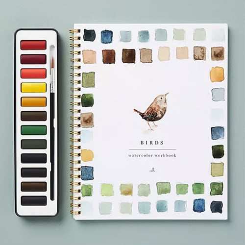 AquaBliss™ | Aquarell-Lernbuch für Anfänger