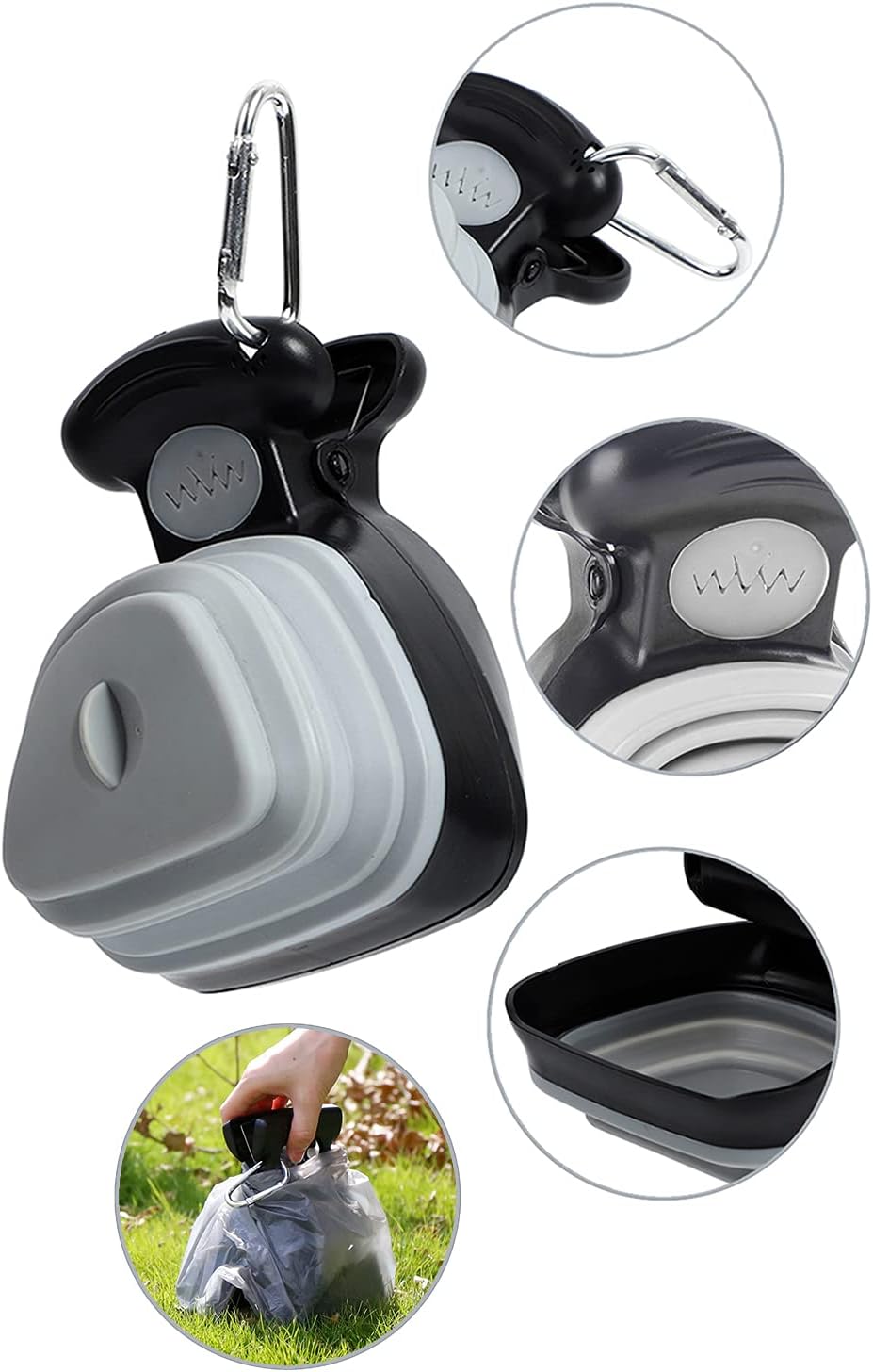 PooPouch™ | Mühelose Abfallentsorgung mit einer tragbaren, faltbaren Lösung