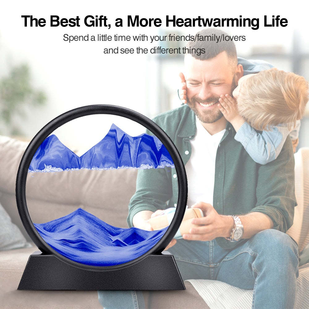 ZenWave™ - Perfektes Geschenk 3D Sanduhr Tiefsee Sand Szene (50% RABATT)