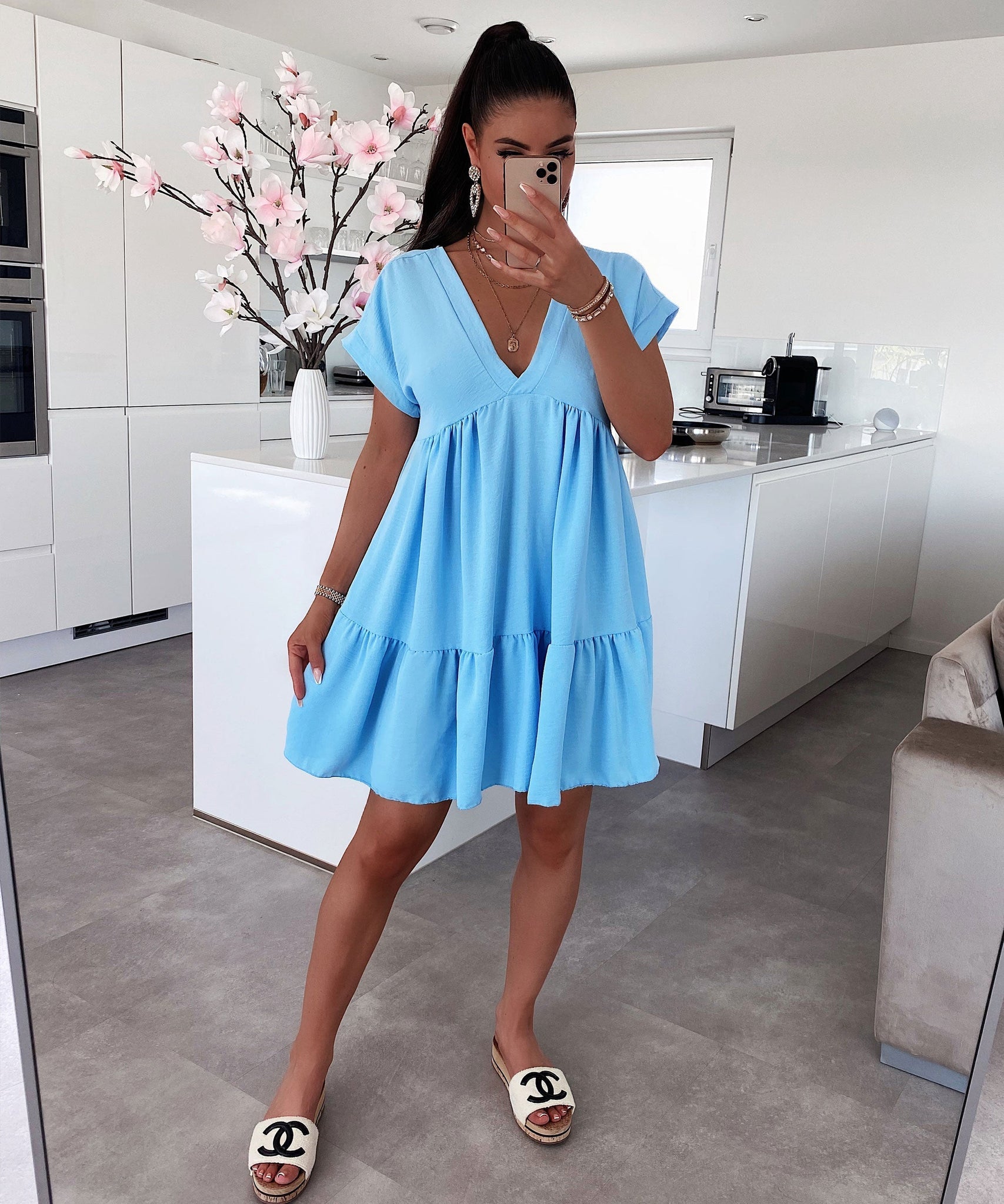 Kleid Lilly Hellblau