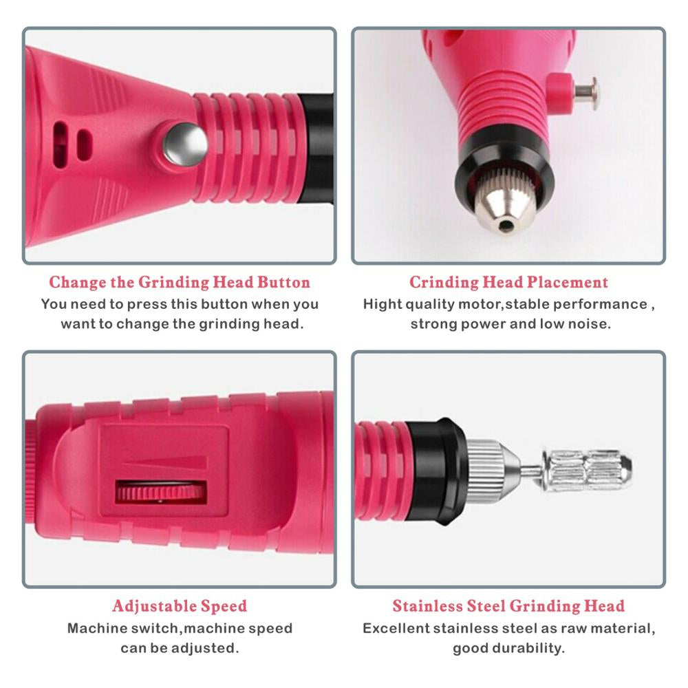 PerfectNails™ 5 in 1 Maniküre-Nagelfeile Drehbank