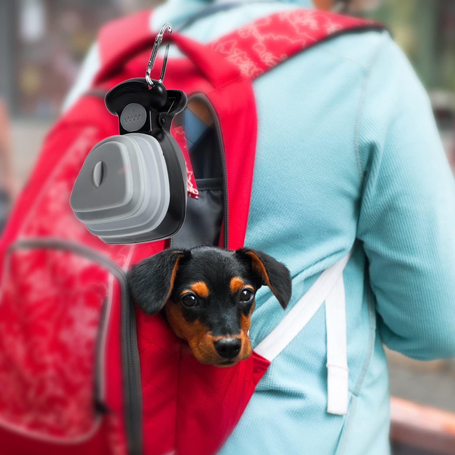 PooPouch™ | Mühelose Abfallentsorgung mit einer tragbaren, faltbaren Lösung