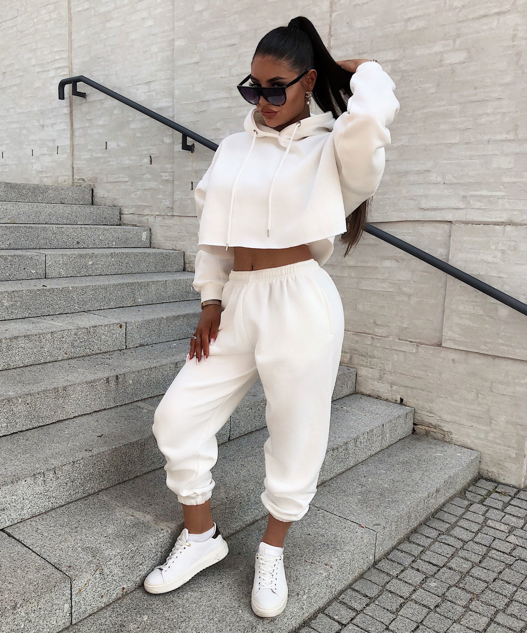 Jogger Set Lexi Weiß Neu