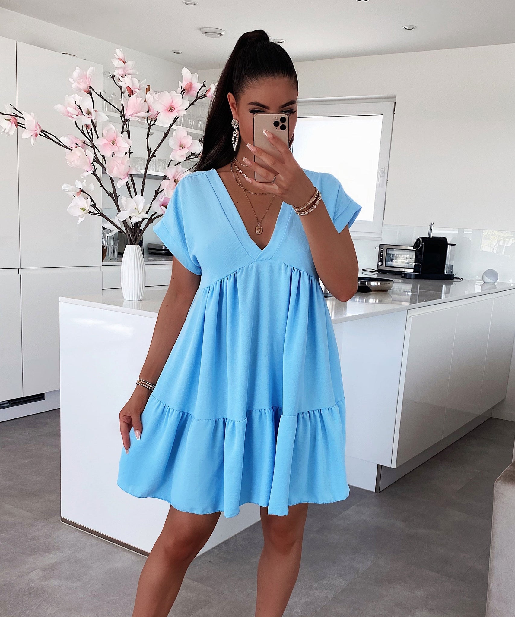 Kleid Lilly Hellblau