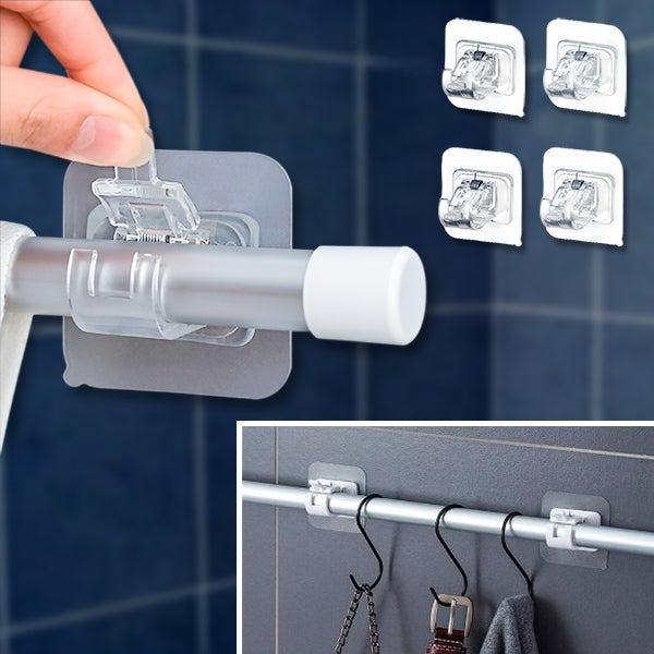 Stickra™ | Werkzeuglose Vorhangaufhängung mit starkem, nahtlosem Halt (3+3 GRATIS)