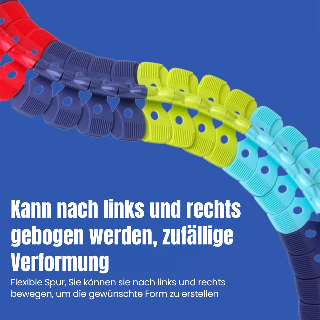 SpeedFlex™ | Convertible Car Track mit Serpentinen-Technologie für endlosen Spaß