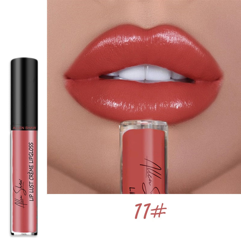 12 Farben Creme Textur Lipgloss Wasserdicht - 1+1 GRATIS!