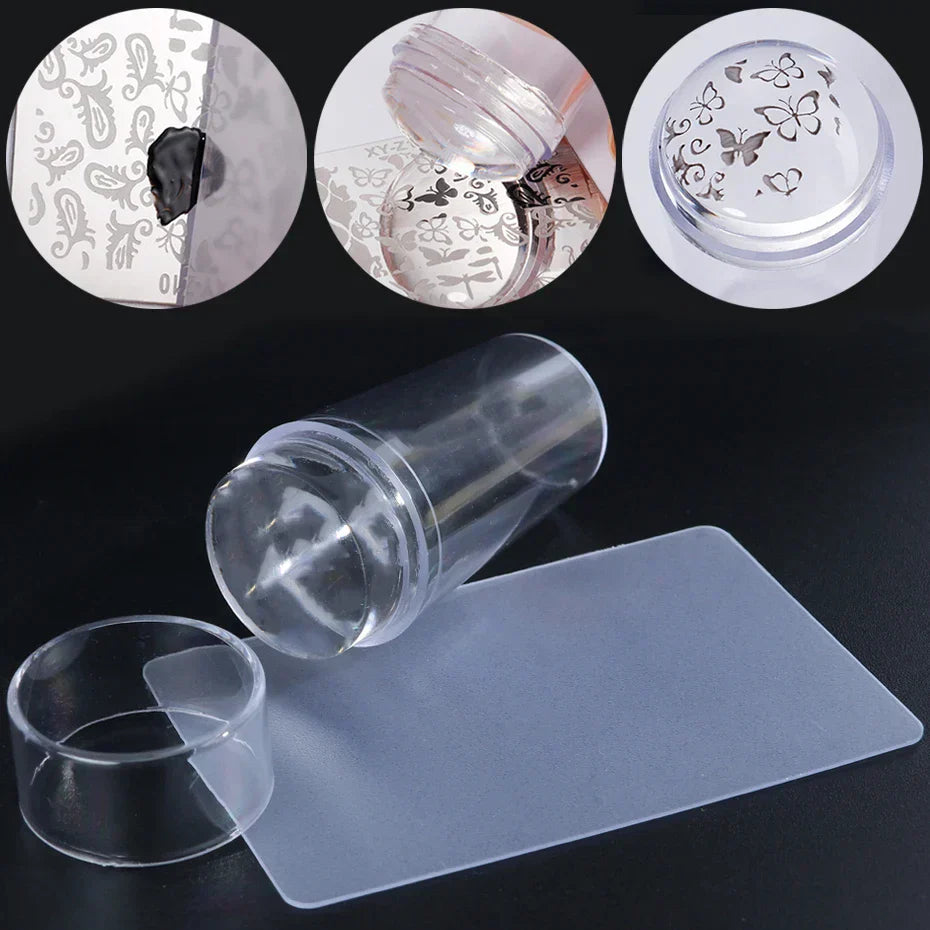 TrendyNail™ - Klarer Gelee-Nagelstempler (50% Rabatt)