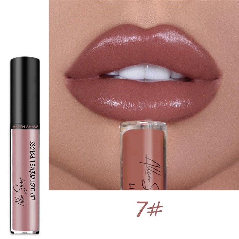 12 Farben Creme Textur Lipgloss Wasserdicht - 1+1 GRATIS!