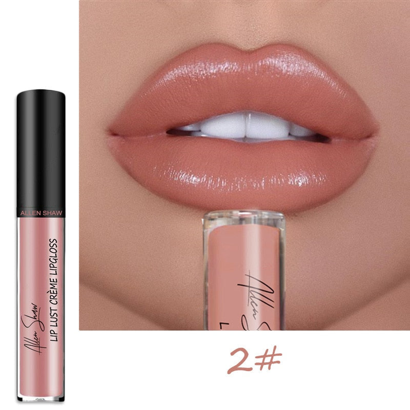 12 Farben Creme Textur Lipgloss Wasserdicht - 1+1 GRATIS!