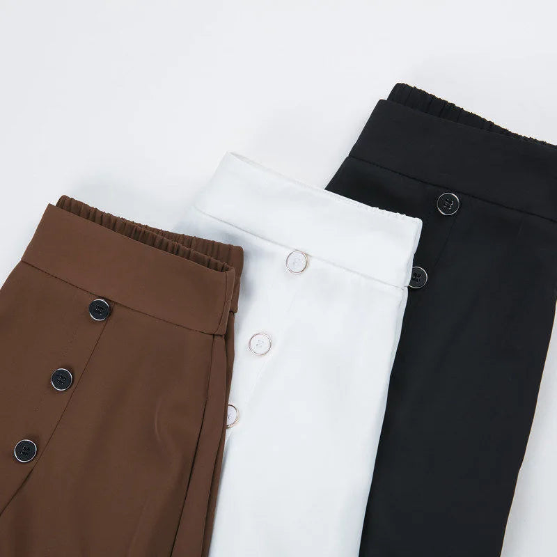 Hilary™ - Stilvolle Bundfaltenhose Mit Weitem Bein (50% RABATT)