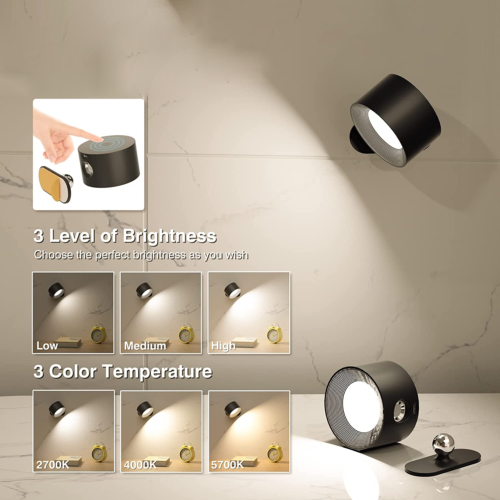 LiteGlow™ - 360° Drehbare Magnetische LED-Leuchte (50% RABATT)