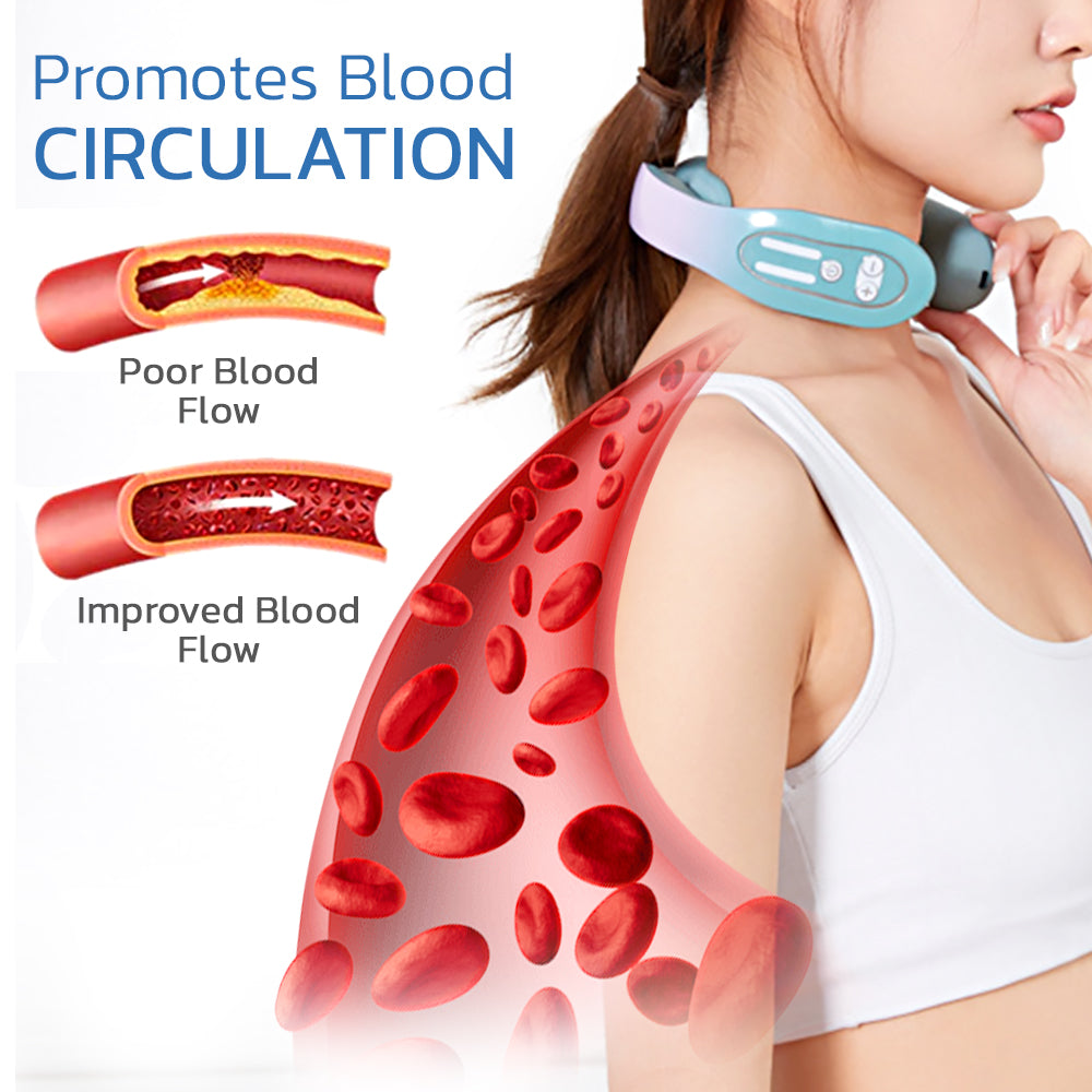 NeuroPulse™ | Nacken- und Schulterverspannungen mit beruhigenden Impulsen und Vibrationen lindern