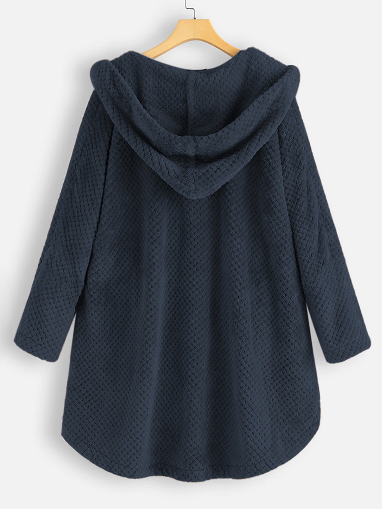 Ksenia™ - Übergroße Sammet-Huva-Jacka (50 % RABATT)