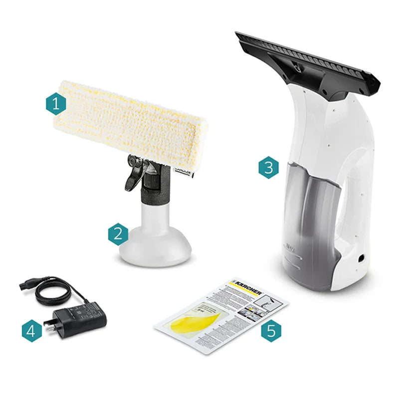 ClearVista™ | Zeitsparender Glasreiniger mit hohem Wirkungsgrad und starker Saugkraft