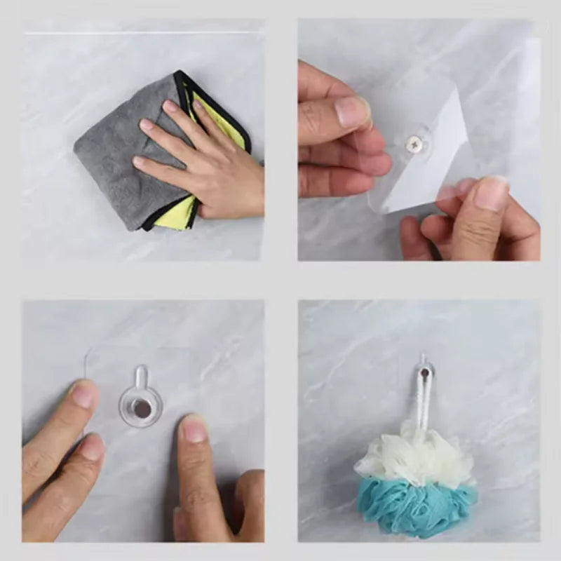 KlarHaft™ | Unsichtbare Stärke für Ihre Wände (40 Stück)