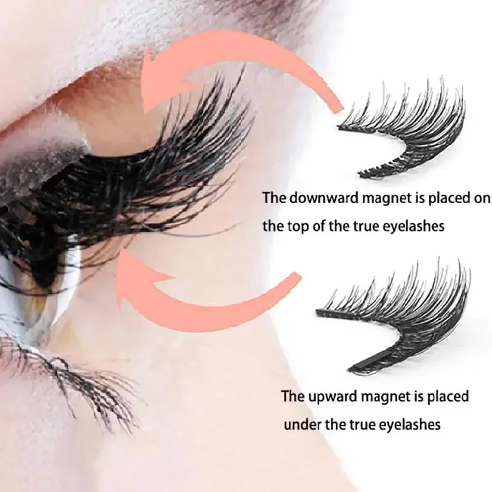 MagneLash™ | 3D Natural Magnetic Eyelashes für mühelosen Glam und Wiederverwendbarkeit
