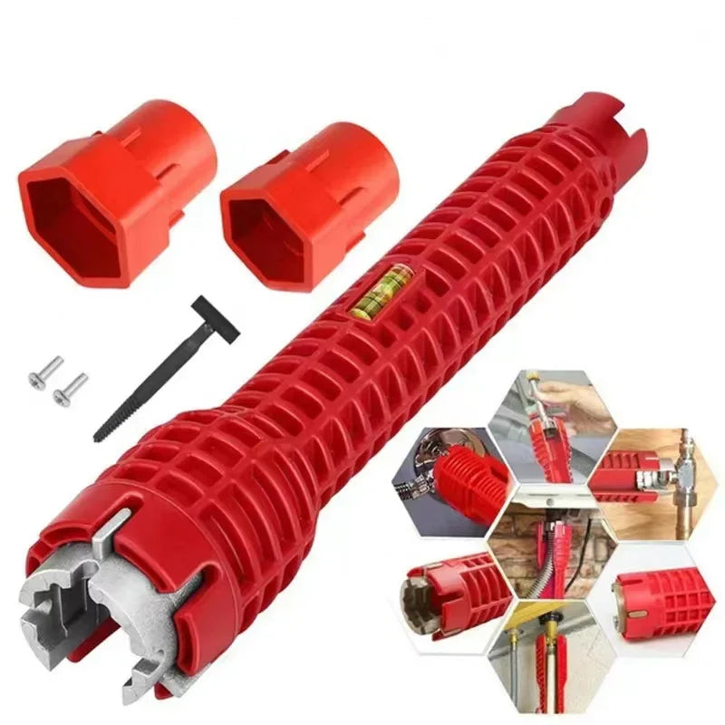 WrenchMax™ | Anti-Rutsch-Griff für die einfache Installation von Wasserhähnen und Schmutzfängern