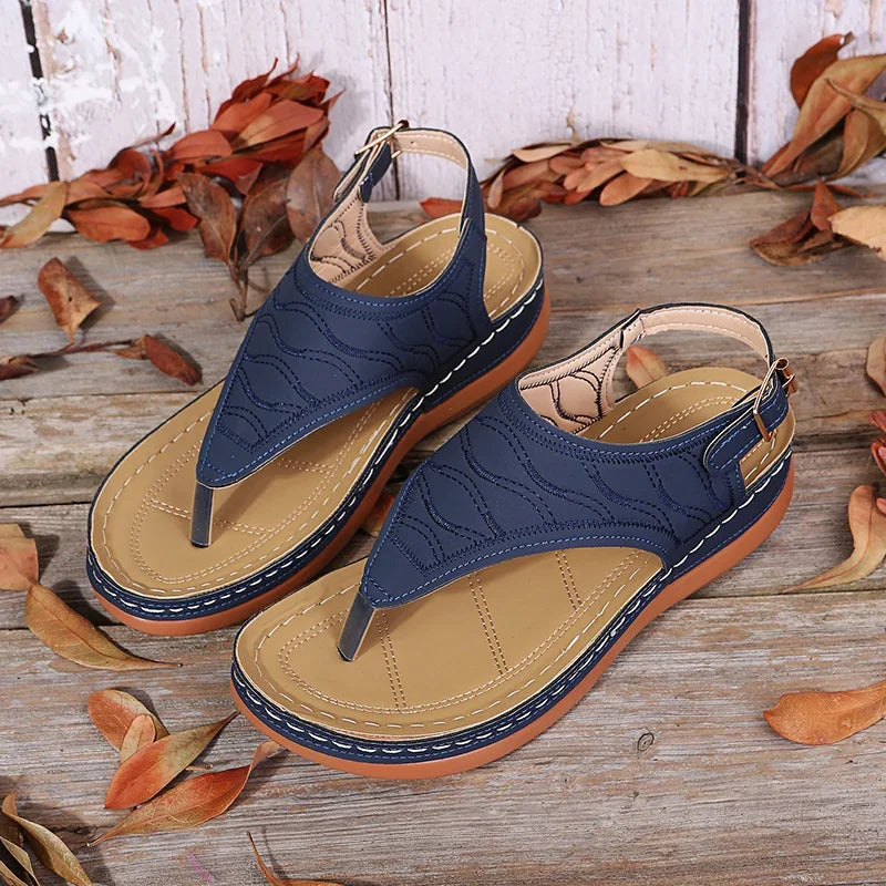 Marvella™ - Stilvolle Sommer-Plateausandalen