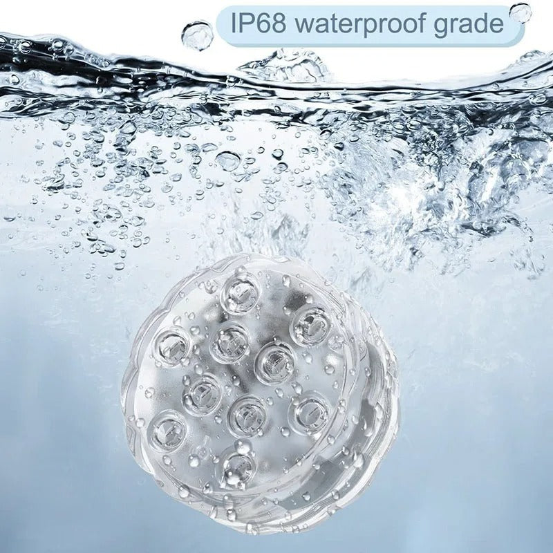 Aquanova™ | Ferngesteuerte LED-Lichter für magische Unterwasseratmosphäre (1+1 GRATIS)