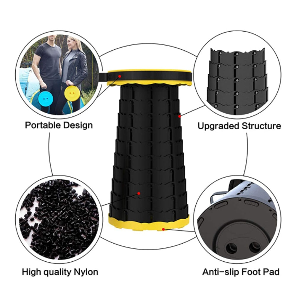 RainbowChair™ - Teleskopischer Verstellbarer Klapphocker (50% RABATT)