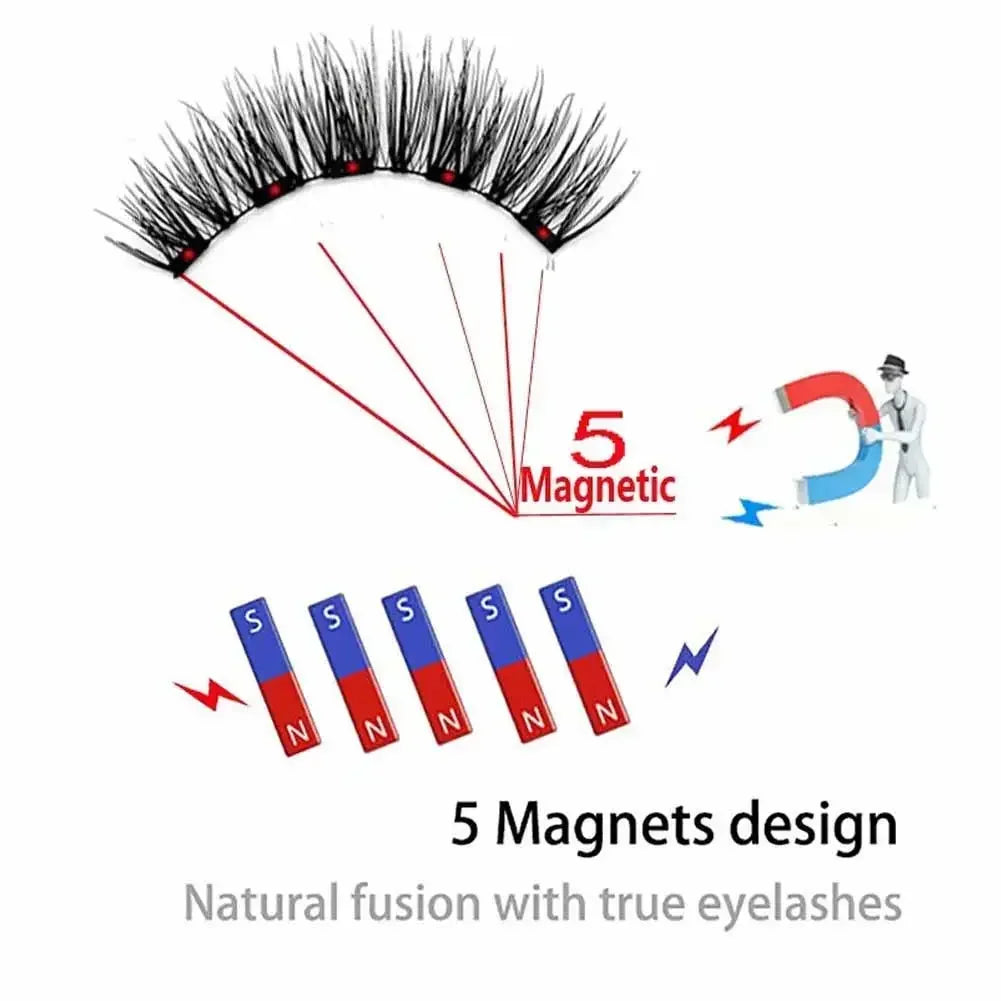 MagneLash™ | 3D Natural Magnetic Eyelashes für mühelosen Glam und Wiederverwendbarkeit