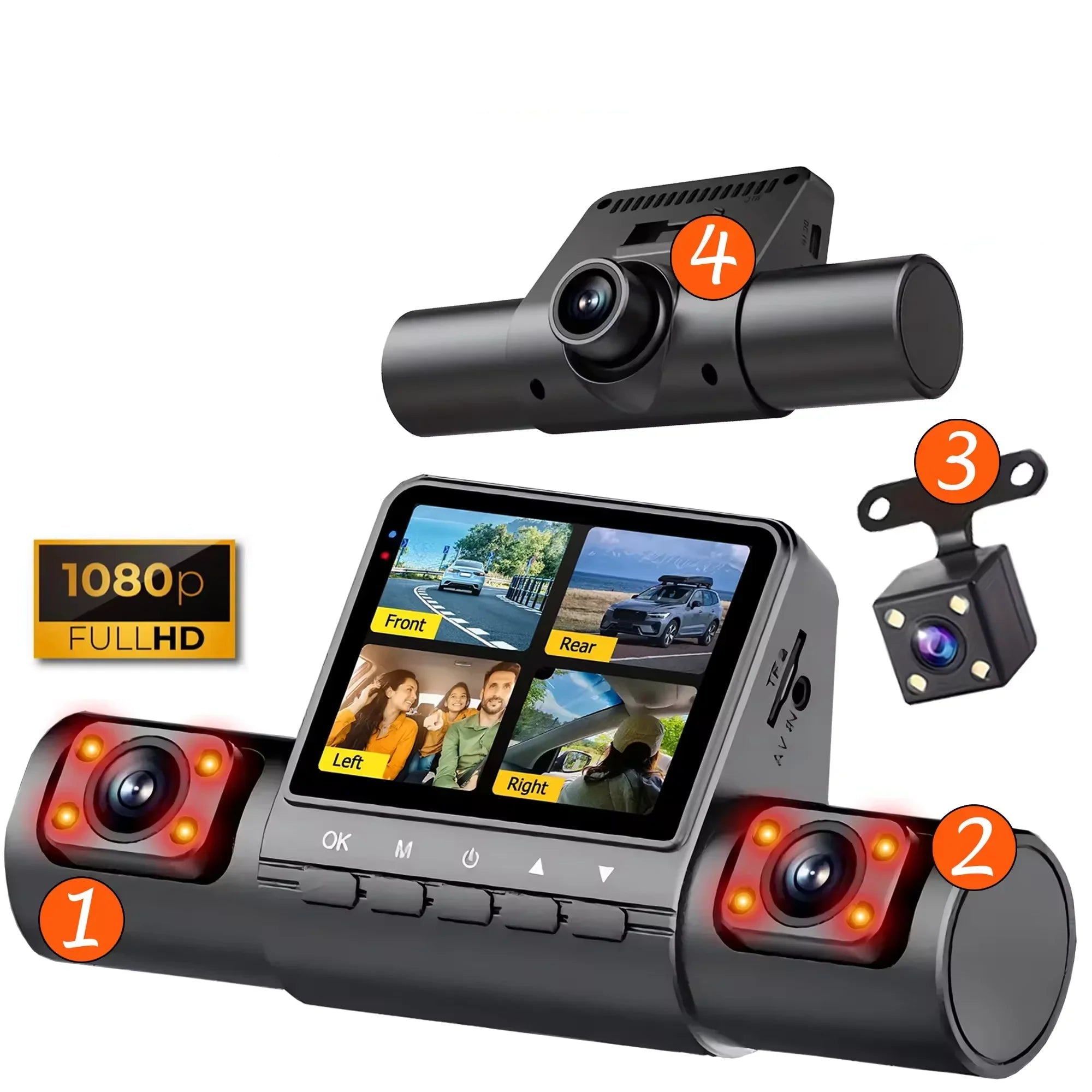 VisionDrive™ | Vollständiger Schutz mit 360° FHD-Klarheit