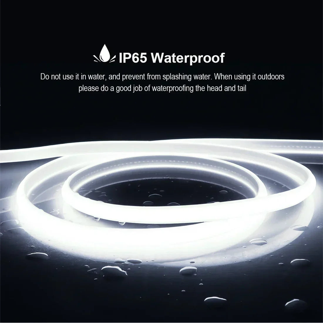 LumiTouch™ | Anpassbarer, wasserdichter LED-Streifen mit Touch-Sensor-Steuerung