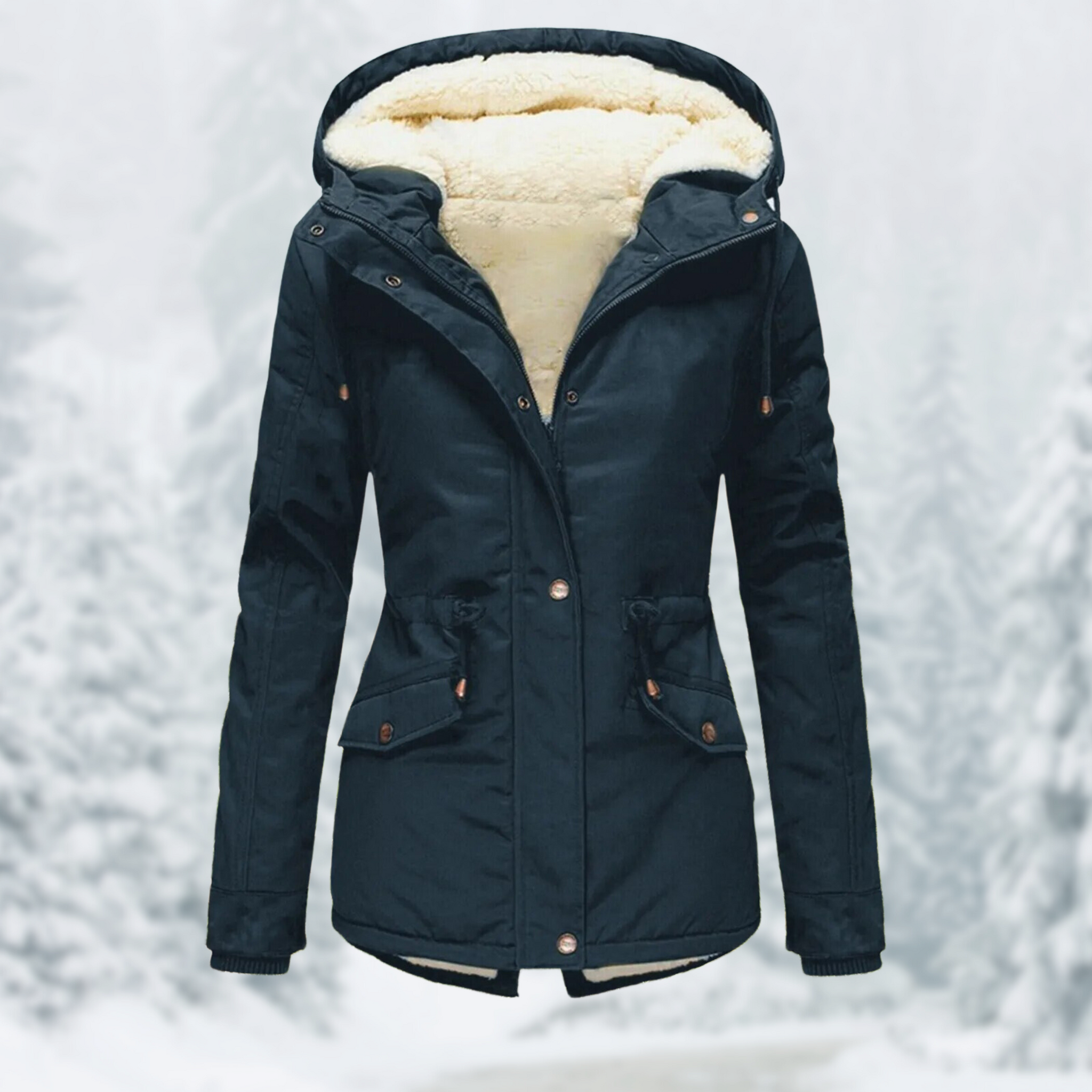 Dolores™ - Damen-Kapuzenjacke mit Kordelzug (50% RABATT)