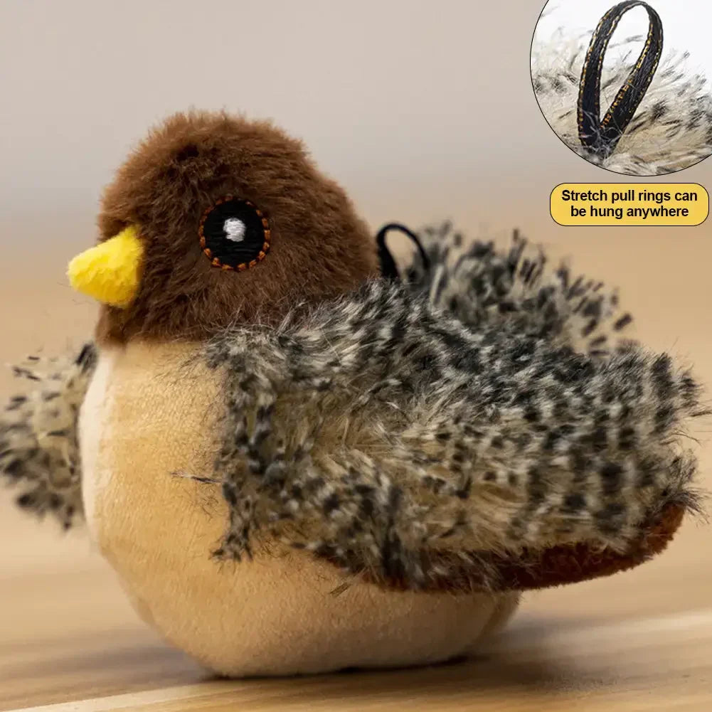 FluffFly™ – Interaktives fliegendes Vogel-Katzenspielzeug 1+1 GRATIS