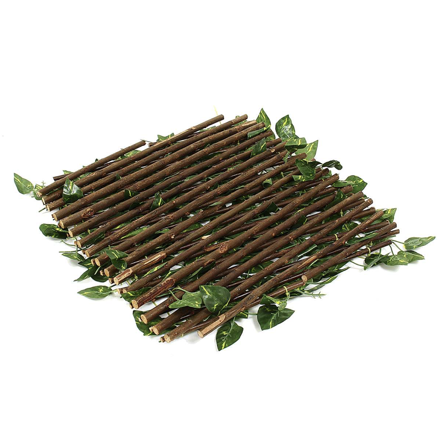 (50% Rabatt) Gartenschirm aus Weide™ (auf 2 Meter erweiterbar)