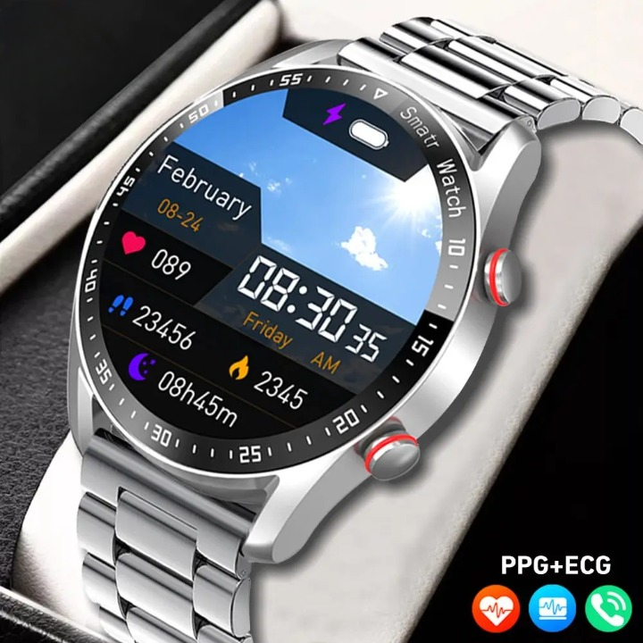 Vitaris™ - Wasserdichte Smartwatch zur Gesundheitsüberwachung 75% RABATT!