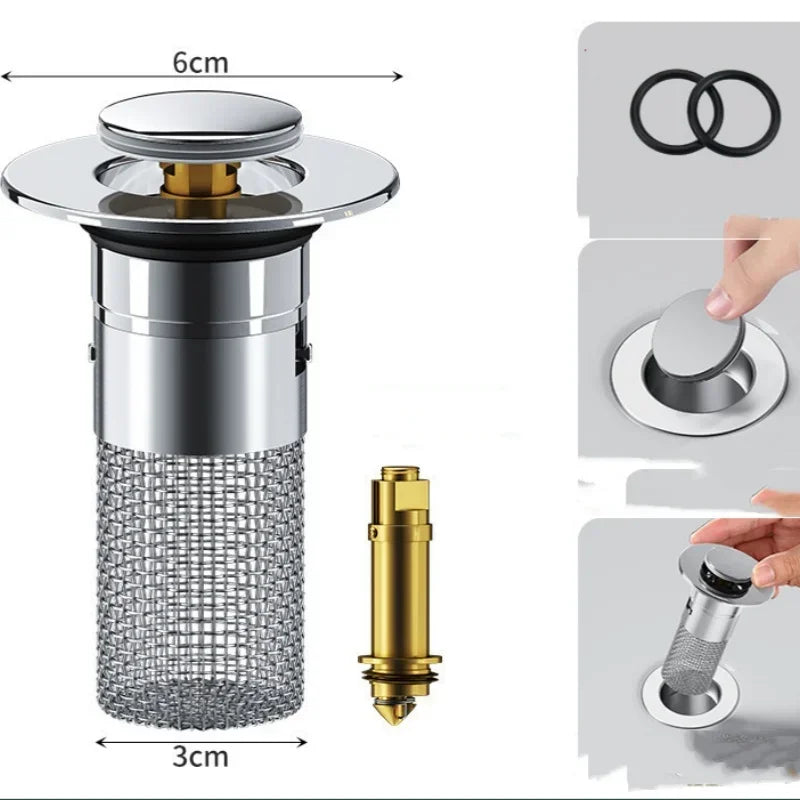 Aquavex™ - Abflussstopfen für Handwaschbecken 1+1 GRATIS