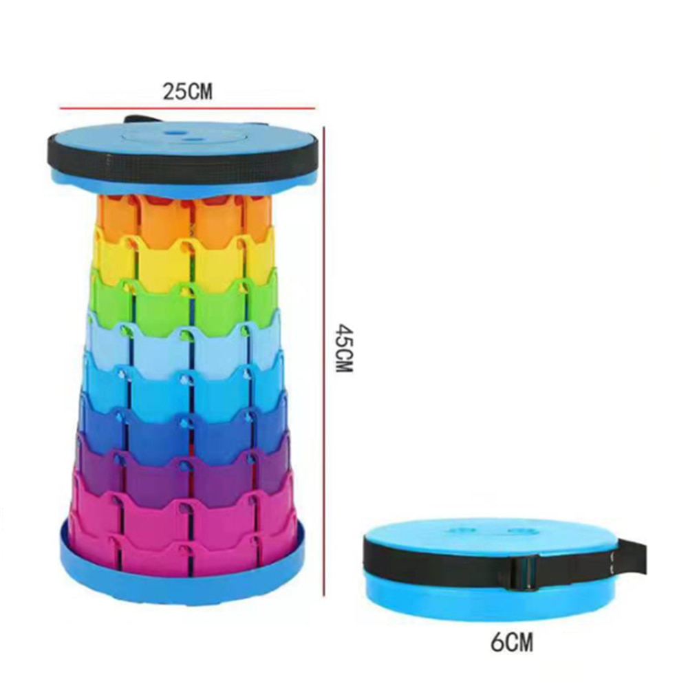 RainbowChair™ - Teleskopischer Verstellbarer Klapphocker (50% RABATT)