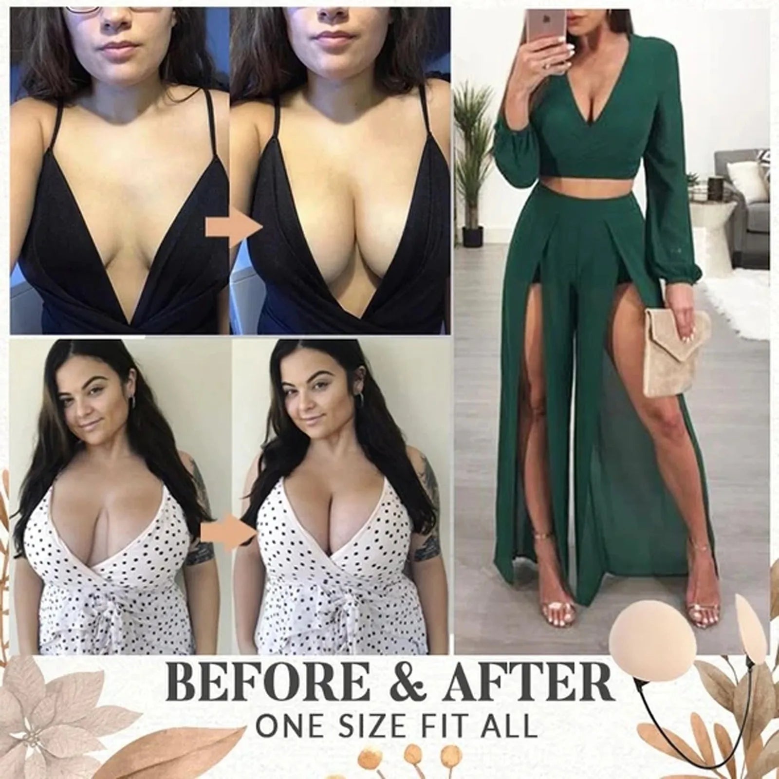 Carla™ - Rückenfreies Bh Set (50% RABATT)