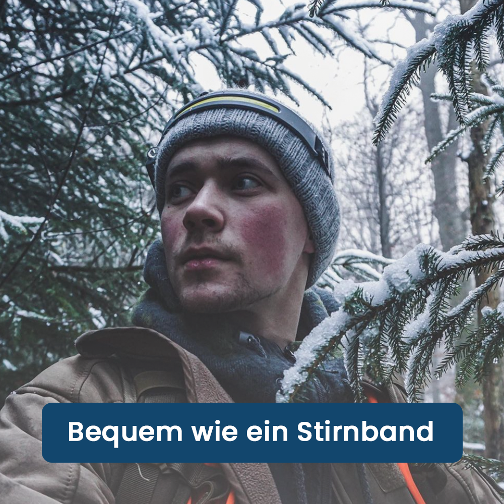 Lumos™ – Ultraleichte LED-Sensor-Stirnlampe für Outdoor-Abenteuer