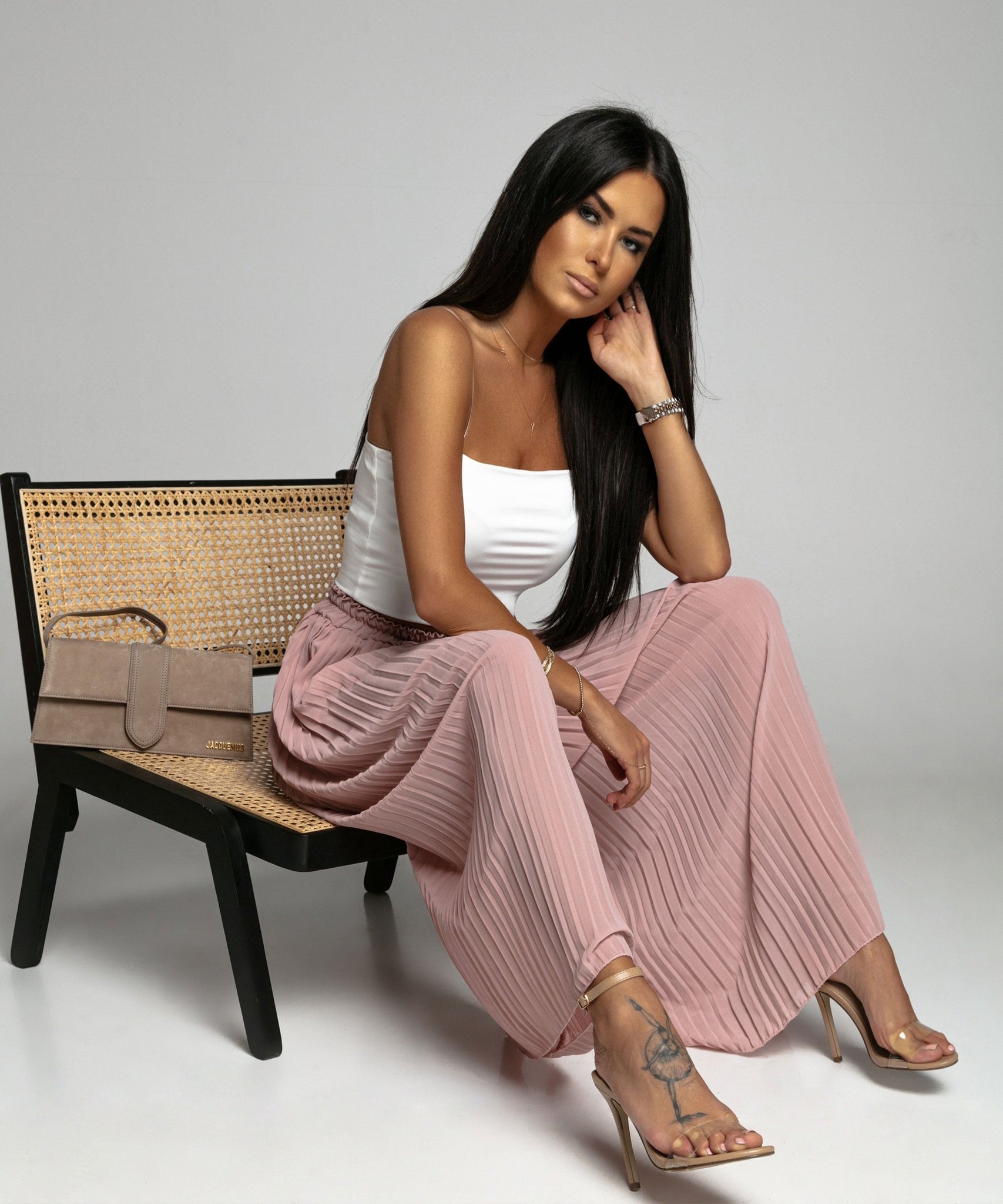 Plissee Hose Mira Rosa