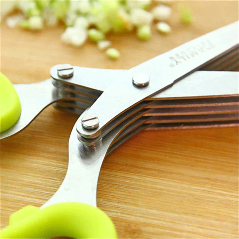 VegScissor™ - 5-Klingen-Küchen-Salatschere (50% RABATT)