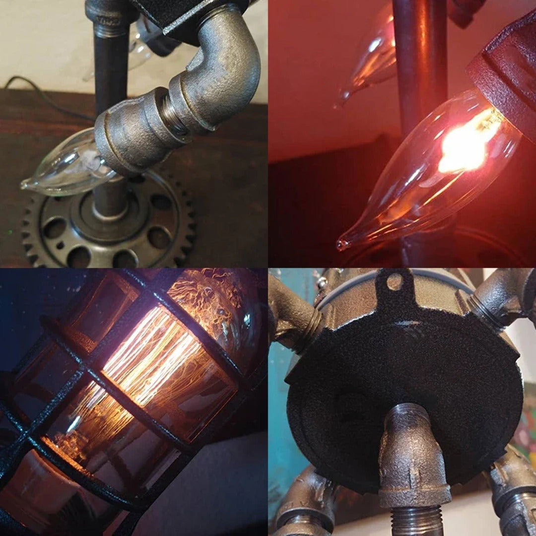 50% RABATT | RocketLight™️ Steampunk-Raketenlampe