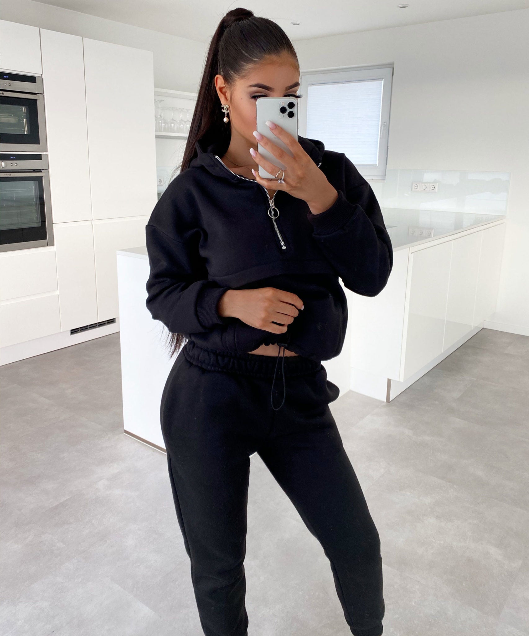 Jogger Set Hanna Schwarz Neu